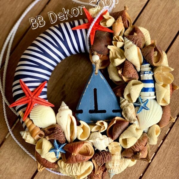 Tengerészes nyári ajtódísz #2