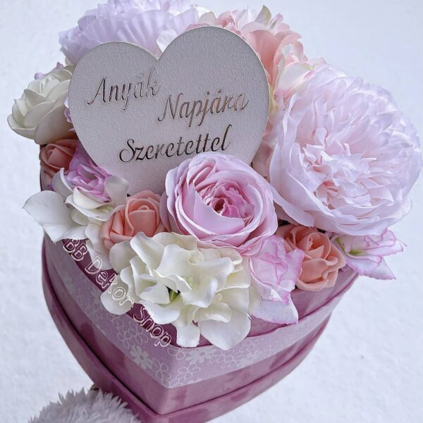 Óriás Prémium Anyák Napi Virág Box Anyák Napja