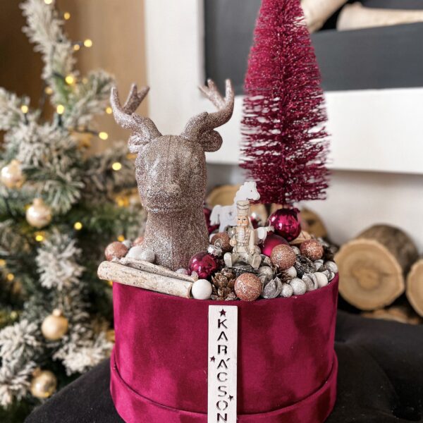 Rose Gold Szarvasos Asztaldísz Asztaldíszek Rose Gold Szarvasos Asztaldísz