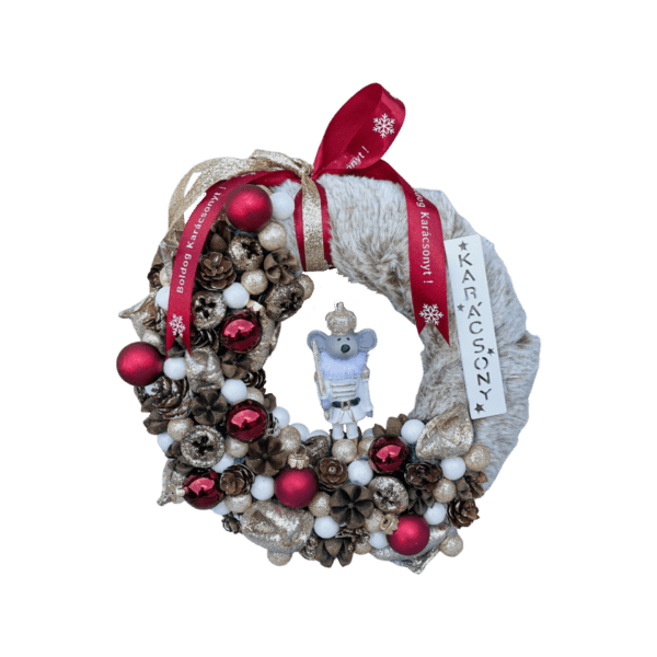 Egér Katona kopogtató Karácsony / Tél Egér Katona kopogtató