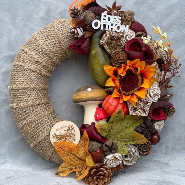 Őszi gomba kopogtató Kopogtatók - Ajtódíszek Őszi gomba kopogtató Kopogtatók - Ajtódíszek