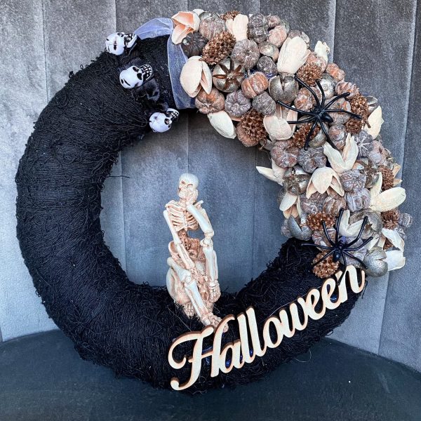 Halloween csonti kopogtató Halloween Halloween csonti ajtókopogtató