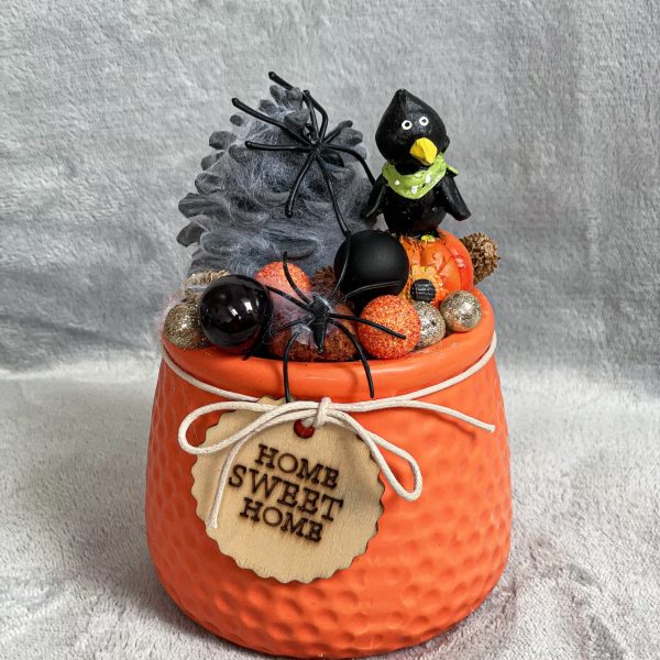 Halloweeni asztaldísz 9. Asztaldíszek Halloweeni asztaldísz 9.