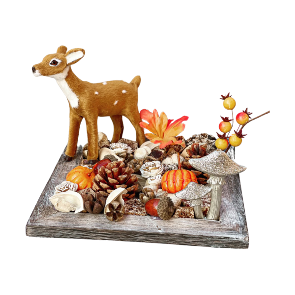 Őszi őzike asztaldísz Ősz Őszi őzike asztaldísz