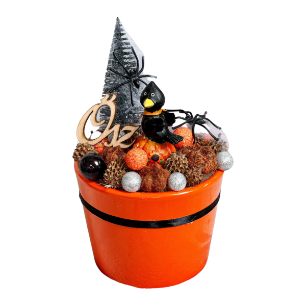 Halloweeni asztaldísz 5. Asztaldíszek Halloweeni asztaldísz 5.