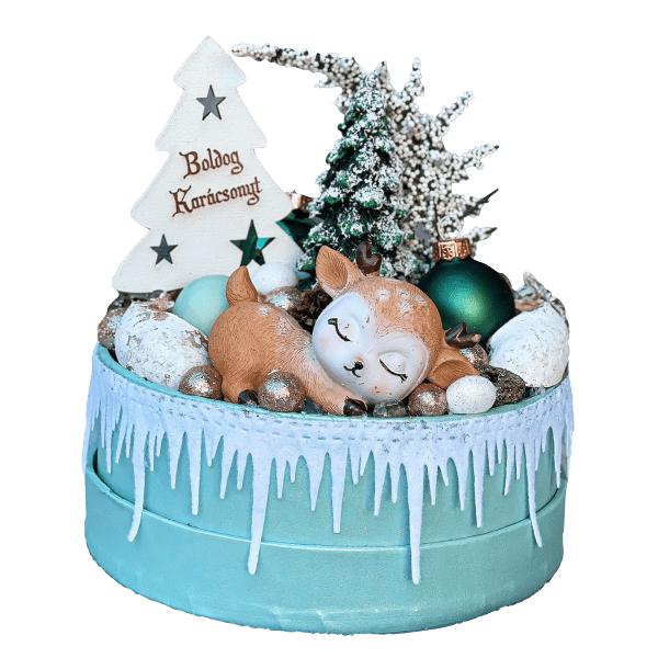 Menta őzike asztaldísz Asztaldíszek Menta őzike asztaldísz