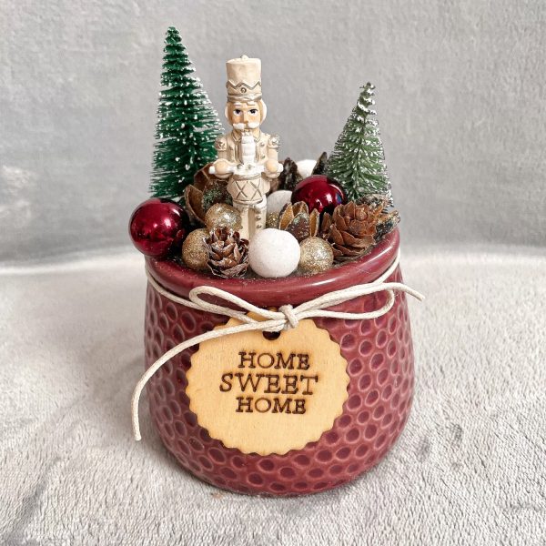 Bordó Diótörő Asztaldísz 2 Asztaldíszek Bordó Diótörő Asztaldísz 2 Asztaldíszek