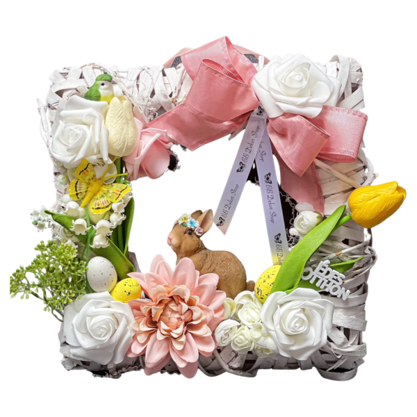 Tavaszi / Húsvéti Kopogtató Ajtódísz Tavaszi - Nyári Lakásdíszek Tavaszi / Húsvéti Kopogtató Ajtódísz