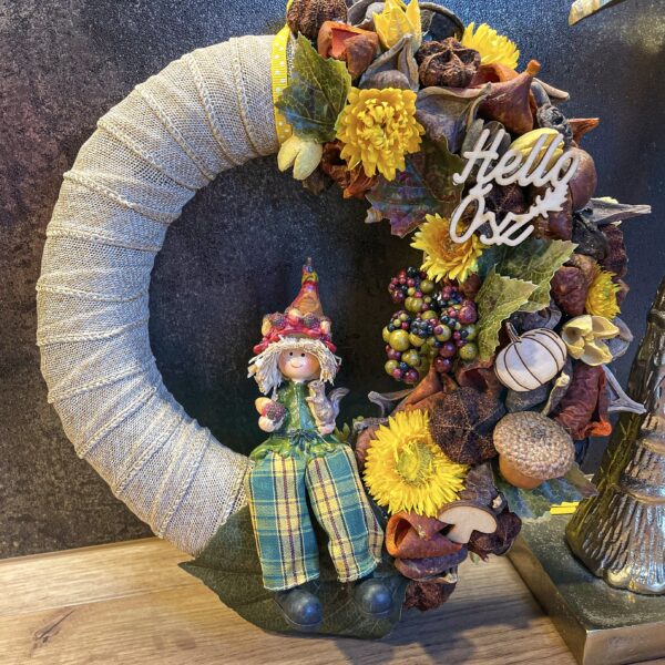 Hello Ősz Kopogtató Ajtódísz Ősz Hello Ősz Kopogtató Ajtódísz