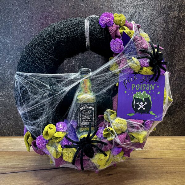 „Pick Your Poison” Halloween Kopogtató Ajtódísz Halloween "Pick Your Poison" Halloween Kopogtató Ajtódísz