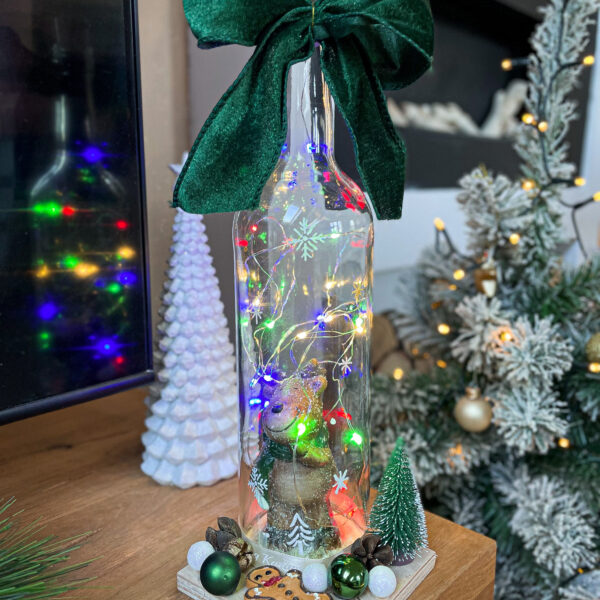 Világító Üveg Dísz 31. Asztaldíszek Világító Üveg Dísz 31.