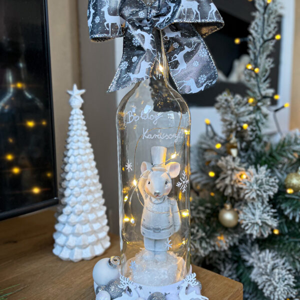 Világító Üveg Dísz 34. Asztaldíszek Világító Üveg Dísz 34.