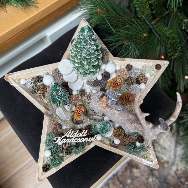 Csodálatos Erdő Téli Asztaldísz Asztaldíszek Csodálatos Erdő Téli Asztaldísz Asztaldíszek