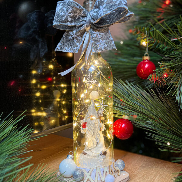 Világító Üveg Dísz 36. Asztaldíszek Világító Üveg Dísz 36.