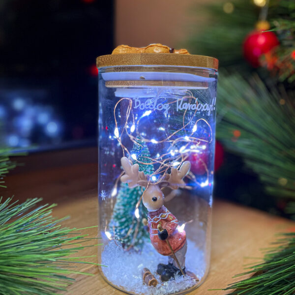 Világító Üveg Dísz 40. Asztaldíszek Világító Üveg Dísz 40.