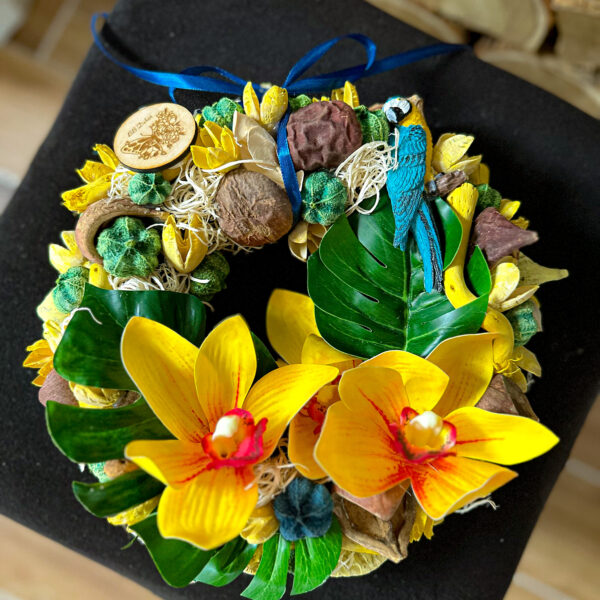 Dzsungel Nyári Kopogtató Ajtódísz Kopogtatók - Ajtódíszek Dzsungel Nyári Kopogtató Ajtódísz