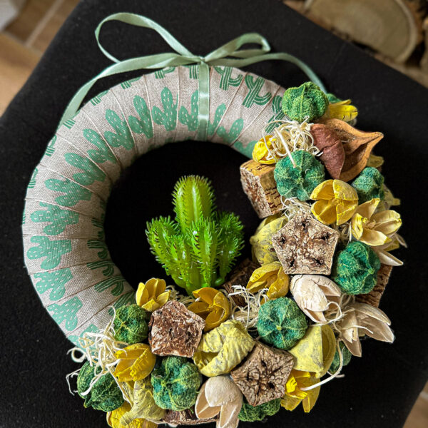 Kaktuszos Nyári Kopogtató Ajtódísz Kopogtatók - Ajtódíszek Kaktuszos Nyári Kopogtató Ajtódísz