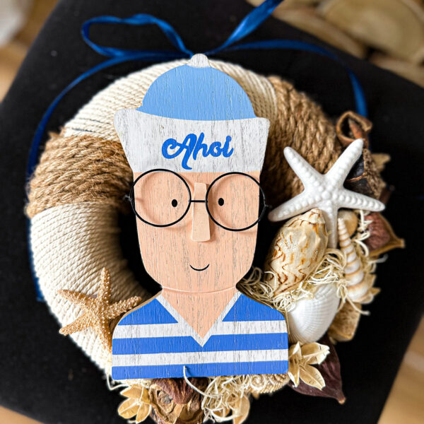 Ahoi Nyári Kopogtató Ajtódísz Kopogtatók - Ajtódíszek Ahoi Nyári Kopogtató Ajtódísz