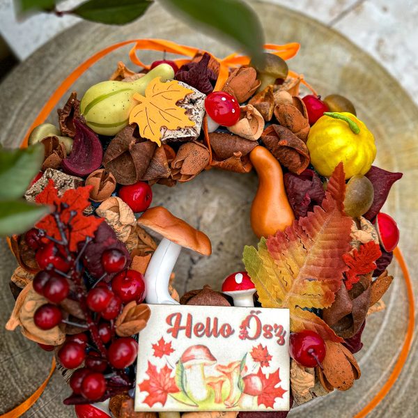 Őszi Kopogtató Ajtódísz Ősz Őszi Kopogtató Ajtódísz