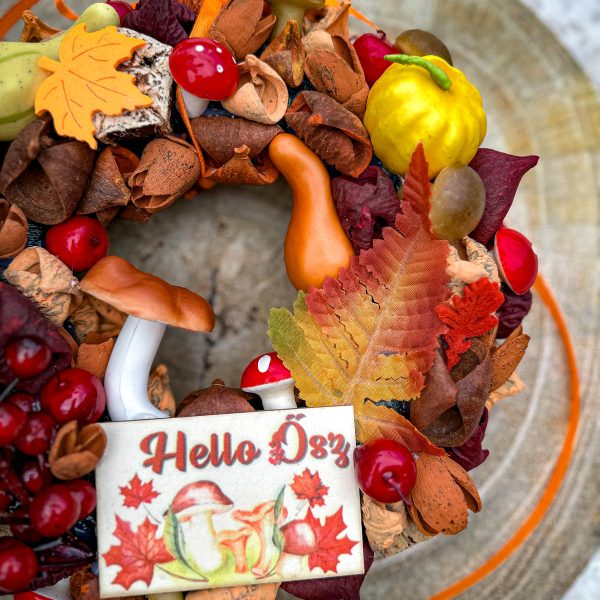 Őszi Kopogtató Ajtódísz Ősz Őszi Kopogtató Ajtódísz Ősz