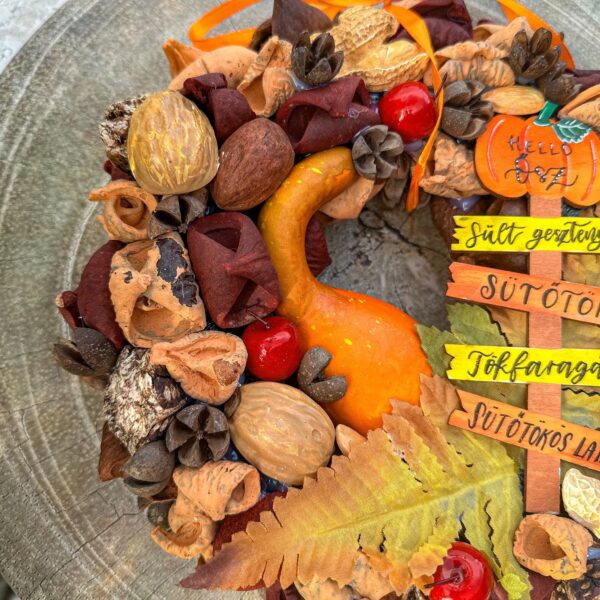 „Hello Ősz” Kopogtató Ajtódísz Ősz „Hello Ősz” Kopogtató Ajtódísz Ősz