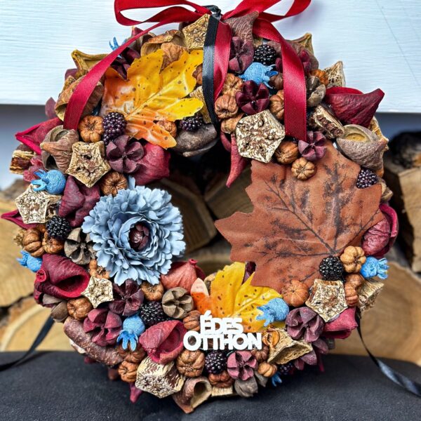 Édes Otthon Őszi Kopogtató Ajtódísz Ősz Édes Otthon Őszi Kopogtató Ajtódísz