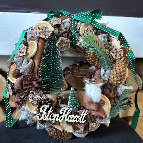 Varázslatos Erdő Őszi Kopogtató Ajtódísz Ősz Varázslatos Erdő Őszi Kopogtató Ajtódísz