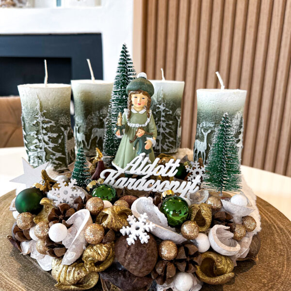 Erdei Mese Adventi Koszorú Adventi Koszorúk, Boxok Erdei Mese Adventi Koszorú