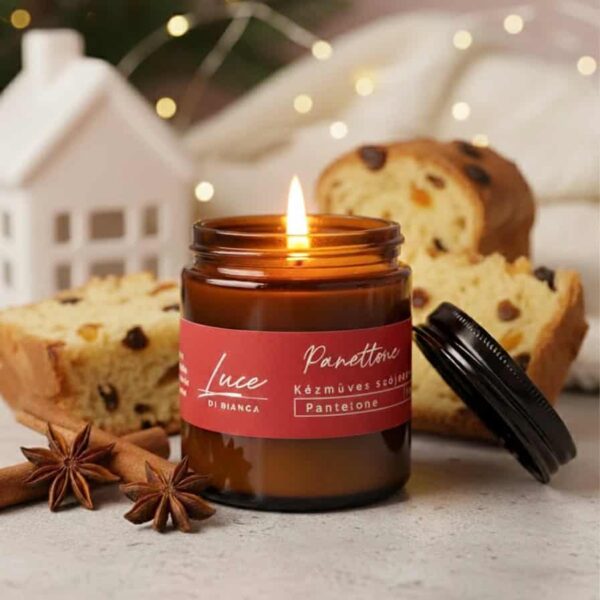 Panettone Szójaviasz Illatgyertya Szójagyertyák Panettone Szójaviasz Illatgyertya