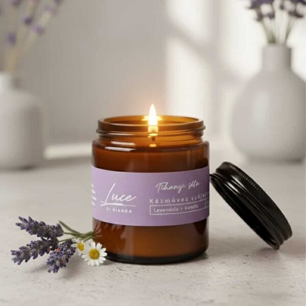 Tihanyi Séta Szójaviasz Illatgyertya Szójagyertyák Tihanyi Séta Szójaviasz Illatgyertya